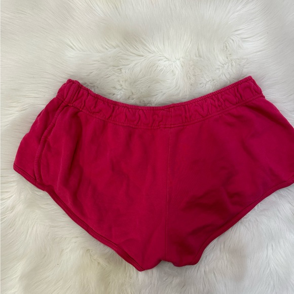 Nike Pink - fuchsia/ Cotton Lounge Track and Field Shorts ** - Picture 5 of 5